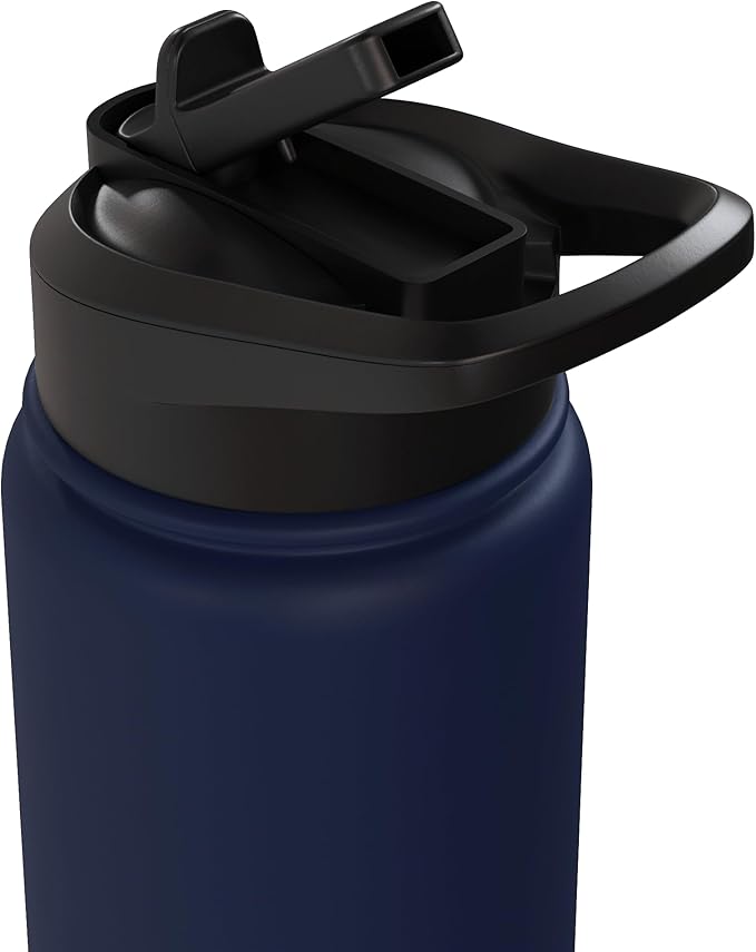 UFO Juice Retro Cat Abduction Alien Space Milk Cosmos Stainless Steel Insulated Water Bottle