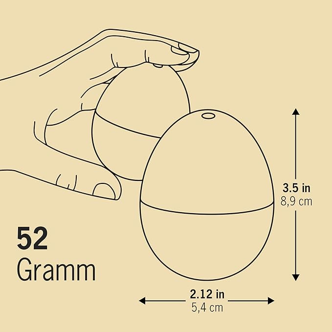 Rock 'n' Roll BeepEgg ā Egg Timer for Boiling Eggs ā Musical Egg Cooker for Soft, Medium, Hard Boiled Eggs ā Food Safe ā Singing Floating Egg Timer ā Egg Cooker for 3 Levels of Doneness - Brainstream