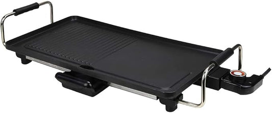 KOTO Electric Non-stick Removable BBQ Grill and Griddle (15.5"x11.5"), (18"x10")