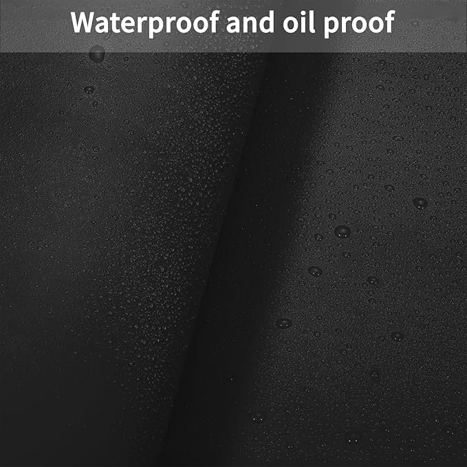 Leather Desk Mat,1.8mm Thick,12x60 Inch Desk Cover,Desk Protector Mat,Dresser Cover Top,Vanity Protector Mat,Vanity Cover,Vanity Cover Top Protector,Black Table Protector(Black+Gray,12×60)