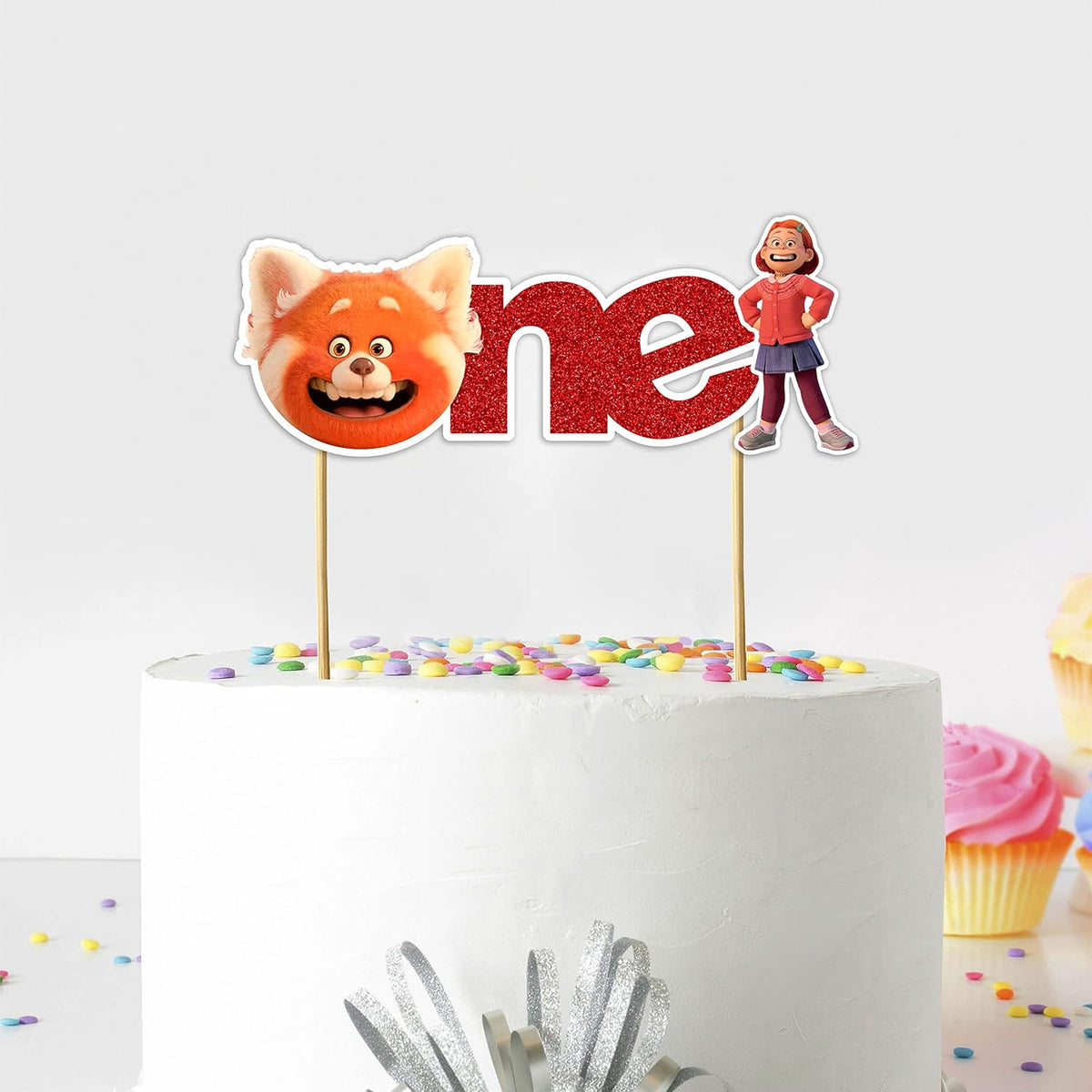 Seyal® Trning Red One Cake Topper