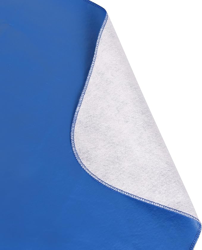 Yourtablecloth Heavy Duty Vinyl Rectangle or Square Tablecloth – 6 Gauge Heavy Duty Tablecloth – Flannel Backed – Wipeable Tablecloth with Vivid Colors & Many Sizes 52 x 90 White